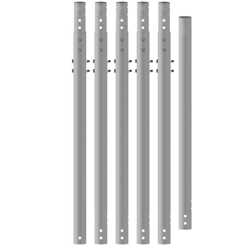 Мачта составная алюминиевая, Длина 12 метров — Диаметр 70 мм